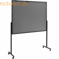 Legamaster - Multiboard XL Premium Whiteboard/Pinboard 120x150cm grau