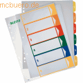 Leitz - Register A4+ PP 1-6 grau