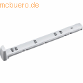 Leitz - Anschlagschiene für Leitz-Locher grau