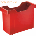 Leitz - Hängemappenbox Uni-Box Plus rot (ohne Inhalt)