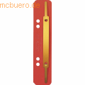 Leitz - Einhängeheftstreifen 37010025 35x158mm Karton rot 250 Stück