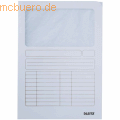Leitz - Sichtmappe DIN A4 oben/rechts offen weiß