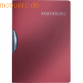 Leitz - Bewerbungsmappe 'Elegant' mit Clip bordeaux