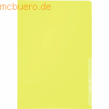 Leitz - Sichthülle A4 0,13mm genarbt gelb