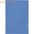 Leitz - Sichthüllen A4 0,13mm genarbt blau