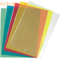 Leitz - Sichthüllen A4 PP 130my geprägt farbig sortiert VE=10 Stück
