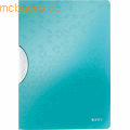 Leitz - Cliphefter Wow ColorClip A4 ca. 30 Blatt eisblau