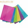 Leitz - Sammeltasche Wow A4 PP sortiert