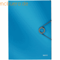 Leitz - Eckspannmappe Solid A4 PP mit Klappen hellblau