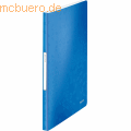 Leitz - Sichtbuch Wow A4 40 Hüllen blau metallic