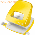 Leitz - Bürolocher NeXXt Wow Metall 30 Blatt gelb