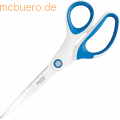 Leitz - Büroschere Wow Edelstahl 205 mm blau metallic