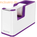 Leitz - Klebeband-Abroller Wow Duo Colour weiß/violett