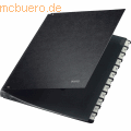 Leitz - Pultordner 1-12 Hartpappe schwarz