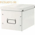 Leitz - Archivbox Click & Store Cube M Hartpappe weiß