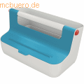 Leitz - Mobile Aufbewahrungsbox Cosy ABS-Kunststoff hellgrau/blau