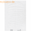 Leitz - Blanko-Schildchen selbstklebende 73x40cm PC-beschriftbar weiß VE=350 Stück