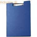 Maul - Schreibmappe A4 mit Folienüberzug blau