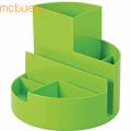 Maul - Rundbox Durchmesser 14cm Höhe 12,5cm grün