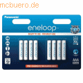 Panasonic - Akku für Panasonic eneloop AAA NiMH 1,2 Volt 800 mAh weiß
