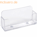 Exacompta - Visitenkartenständer 3,4x10,2x4,7cm glasklar