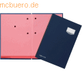 Pagna - Unterschriftsmappe de Luxe A4 20 Fächer blau