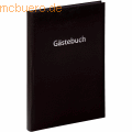 Pagna - Gästebuch 19,5x25,5cm 240 Seiten schwarz deutsche Prägung