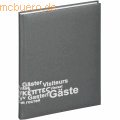 Pagna - Gästebuch 19x26cm Europa 192 Seiten grau
