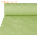 Papstar - Papiertischtuch Damastprägung 50mx1m pastellgrün