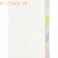 Quo Vadis - Timer PVC-Trennblätter 7-teilig 81x126mm