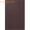 Rido - Taschenkalender Industrie I 7,2x11,2cm 1 Woche/2 Seiten Leder dunkelrot 2026