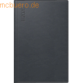 Rido - Taschenkalender Industrie I 7,2x11,2cm 1 Woche/2 Seiten Leder schwarz 2026
