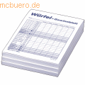RNK - Würfelspiel-Gewinnblatt A6 3x85 Blatt