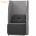 Rocada - Sitzsofa Soft Einzelsitz grau