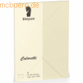 Rössler - Briefumschläge Coloretti VE=5 Stück C6 creme