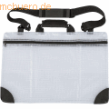 Rumold - Mesh bag Tasche mit Schultergurt A2 transparent/schwarz
