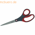 Scotch - Präzisions-Schere 20cm mit Komfortgriff rot/grau