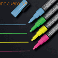 Sigel - Kreidemarker 20 Rundspitze 1-2mm pink/gelb/grün/blau 4 Stück