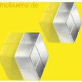 Sigel - SuperDym-Magnet C10 Cube silber extra stark 20x10x20mm VE=2 Stück