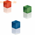 Sigel - SuperDym-Magnet C5 Cube blau/rot/grün 11x11x11mm VE=3 Stück