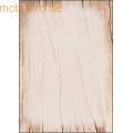 Sigel - Motiv-Papier A4 90g Wood VE=50 Blatt