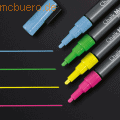 Sigel - Kreidemarker 1-2mm pink/green/yellow/blue