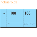 Sigel - Nummernblock 105x50mm 1-100 VE=100 Blatt farbig sortiert