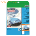 Sigel - CD-/DVD-Etiketten Inkjet 117mm VE=50 Stück (25 Blatt) weiß