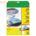 Sigel - CD-/DVD-Etiketten Inkjet/Laser/Kopier 117mm VE=50 Stück (25 Blatt) weiß