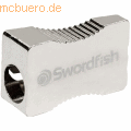Swordfish - Metallspitzer einfach + Radiergummi Blisterverpackung