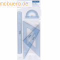 Staedtler - Geometrieset Kunststoff transparent