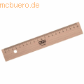 Standardgraph - Holzlineal Buche natur 20cm