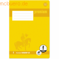 Staufen - Schulheft Premium A5 16 Blatt Lineatur f rautiert