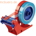 Tesa - Tischabroller für bis zu 2 Rollen rot/blau